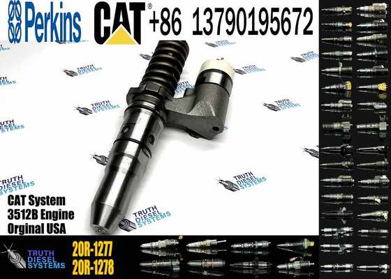 3512B/3512C/3516C Engine Spare Parts Fuel System Oem Common Rail Fuel Injector 392-0216 / 20R-1277 for Cat Excavator