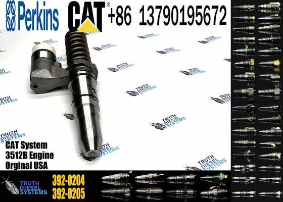 Genuine Brand New Diesel Engine Fuel Injector Parts for CAT 3512B E3512B 266-4387 392-0210 392-0225 392-0227 392-0204 392-0227