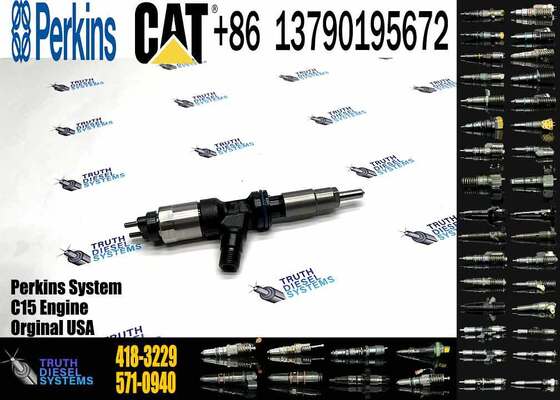 Excavator Parts Diesel Common Rail Injector 295050-0421 370-7287 3707287 295050-1810 418-3229 4183229