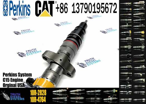Excavator Diesel Common Rail Inyector 387-9436 10R-2828 C9 Fuel Injector for Cater-pillar C9 Cat Engine