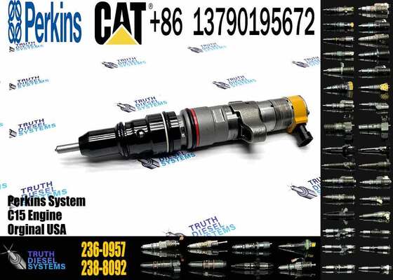E330D E336D Excavator Common Rail Fuel Inyector Nozzle diesel Injector 236-0957 10R-9002 for Cater-pillar C9 Engine