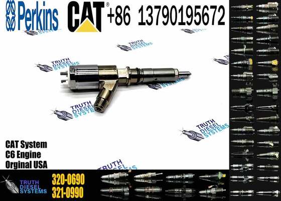 Diesel Fuel Injector 320-0690 2645A749 10R-7673 3200690 for Cater pillar C6.6 Engine Loader Per kins Engine 1106D-E66TA