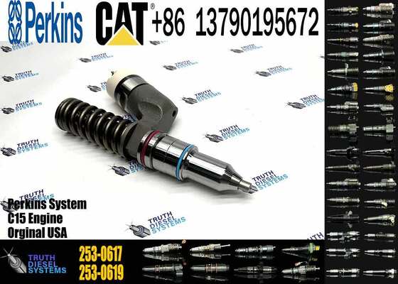 Excavator Part Fuel Injector Assembly 618-0751 253-0617 374-0751 6180751 2530617 3740751 for Engine C15 C18 C27 C32 CAT