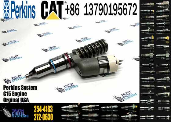 Diesel Fuel Injector 253-0615 2530615 6PCS Fuel Injector 280-0574 291-5911 254-4183 for C15 C18 Excavator Engine Engine Parts