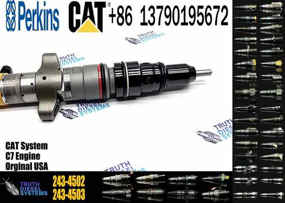 222-5961 Common Rail Fuel Injectors 241-3238 Diesel Injector 241-3239 241-3400 243-4502 for Cat Excavator Parts C7 Engine