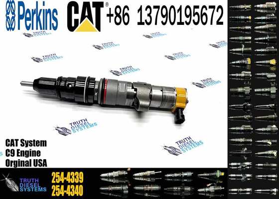 330D Excavator Fuel Injector 387-9434 387-9433 254-4339 for Caterpillar Engine C7 C9