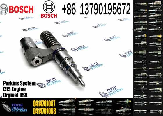 High Quality Diesel Engine Parts Fuel Injector 0414701045 0414701067 1805343 for Scania
