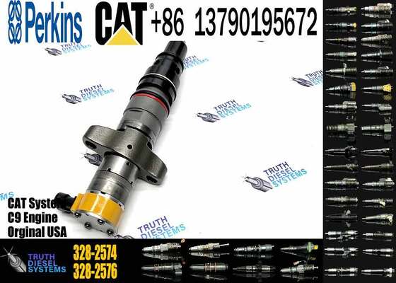 Excavator Part 387-9434 3879433 Fuel Injector 328-2574 254-4340 557-7633 E330D 336D Injector for Caterpillar C9 Engine Injector