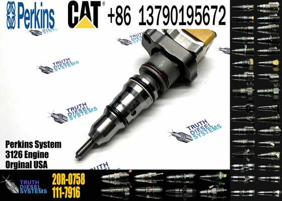 Cat Engine Parts 3126 Cat Injectors 20R-4148 20R-0758 232-1171 10R-1267 232-1183 10R-1266 for C-aterpillar Cat 3126 Injector