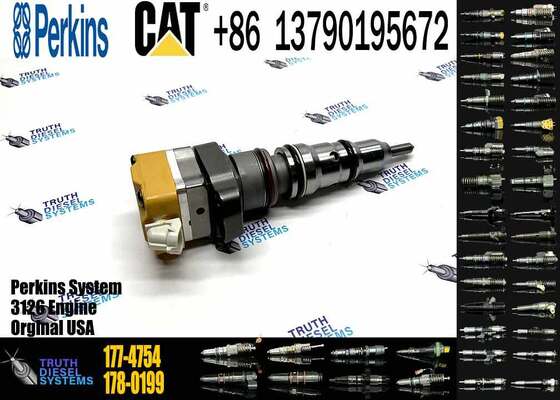Diesel Fuel Injector 177-4752 for C-aterpillar CAT 3126B 3126E Common Rail Injector for E325C Excavator Parts 1774752