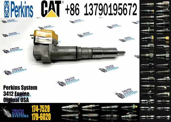 174-7526 CAT Diesel Fuel InjectorExcavator Parts Engine 3408 3412 Injetor 232-1173 232-1183 232-1168 174-7528 174-7526 198-6877