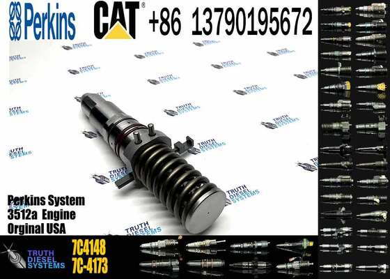 3512 E3512 Fuel Injector Assembly 4P9075 4P9076 7E6408 4P9077 9Y3773 7C4148 6L4357 6L4355 6L4360