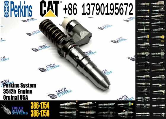 High-quality Diesel Common Rail Diesel Fuel Injector 386-1754 for Heavy Truck Engines