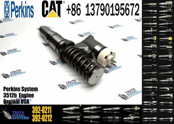 Electronic Fuel Injector 392-0211 3920211 20R-0849 20R0849 for C-aterpillar CAT Engine C3500B 3512B 3516B Excavator