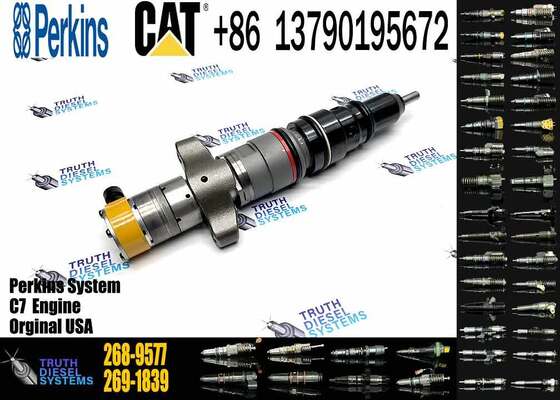 268-9577 Diesel Engine Fuel Injector Construction Machinery Engine Parts for C7 Engine 324d 325d 326d 329d Excavators
