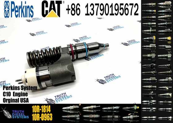 High Quality Diesel Fuel Engine Injector 10R-1256 10R-1814 for C12 Construction Machinery One Year Warranty