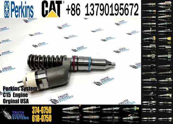 Hot Sale 374-0750 Diesel Engine Parts C15 C18 Fuel Injector 374-0750 3740750 for E365C 374D Excavator