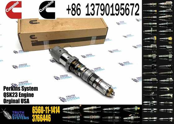 Construction Machinery Engines Parts 4088431 Excavator 6D170 QSK23 QSK60 Diesel Engine Fuel Injector 6560-11-1414
