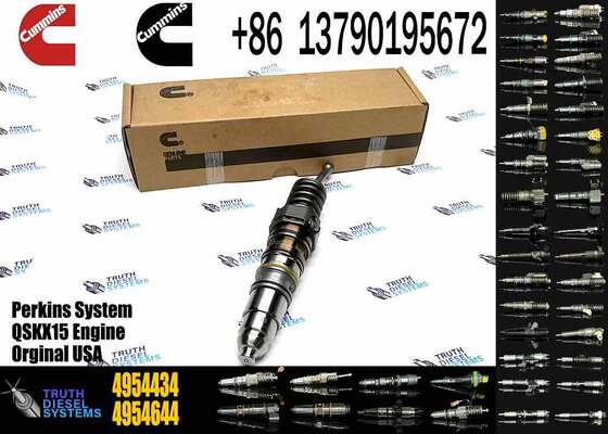High Quality Common Rail Diesel Fuel Injector 4954434 4954434RX for C-ummins ISX 1997-2010 Diesel Engine