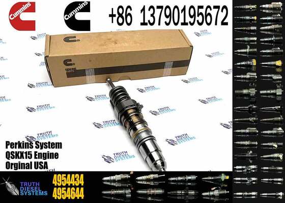 High Quality Common Rail Diesel Fuel Injector 4954434 4954434RX for C-ummins ISX 1997-2010 Diesel Engine