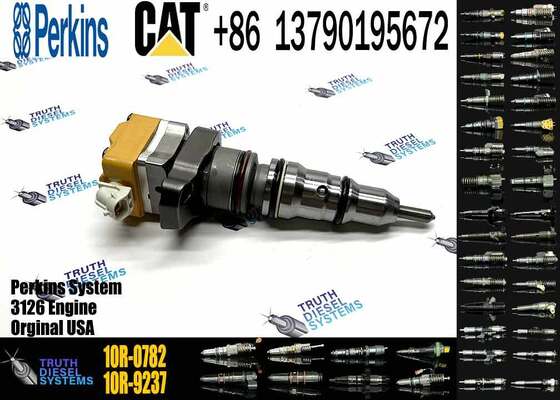 PINDUN New High Quality Diesel Fuel Injector Assembly for 3126B Engine 10R0782 10R-0782 196-4229 1964229 Stainless Steel 6 Month