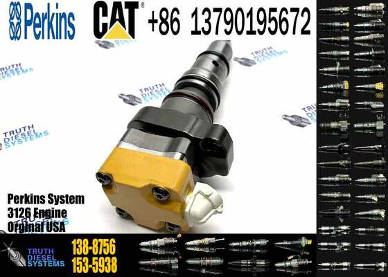 Excavator Injector 138-8756 1388756 for 3126 Engine Parts Diesel Nozzle Assembly