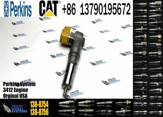 YS Fuel Injector 104-3377 174-7526 111-7916 138-8754 0R-8624 for 3408E 3412E Engine 769D 773D 775D 631E 633E 637E 651E 657E 6