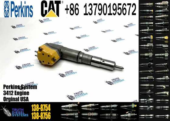 YS Fuel Injector 104-3377 174-7526 111-7916 138-8754 0R-8624 for 3408E 3412E Engine 769D 773D 775D 631E 633E 637E 651E 657E 6
