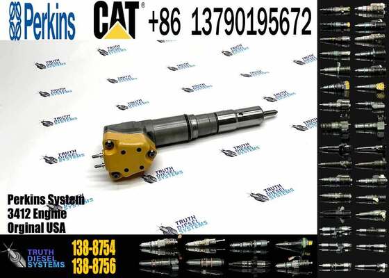 YS Fuel Injector 104-3377 174-7526 111-7916 138-8754 0R-8624 for 3408E 3412E Engine 769D 773D 775D 631E 633E 637E 651E 657E 6