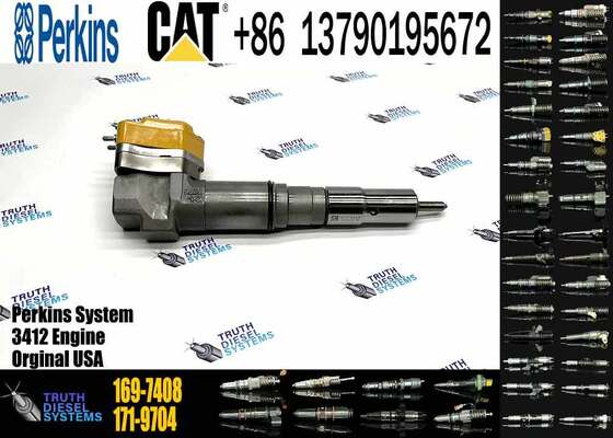 Excavator Parts Engine 3408 3412 Fule Injetor 4CR01974 169-7408 174-7527 222-5967 20R-0760