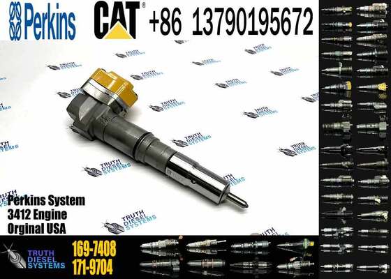 Excavator Parts Engine 3408 3412 Fule Injetor 4CR01974 169-7408 174-7527 222-5967 20R-0760