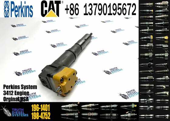 High Quality Fuel Injector 196-1401 Diesel Engine Fuel Injector 196-1401 1961401 for CAT D5N D6N 3126B 3512B