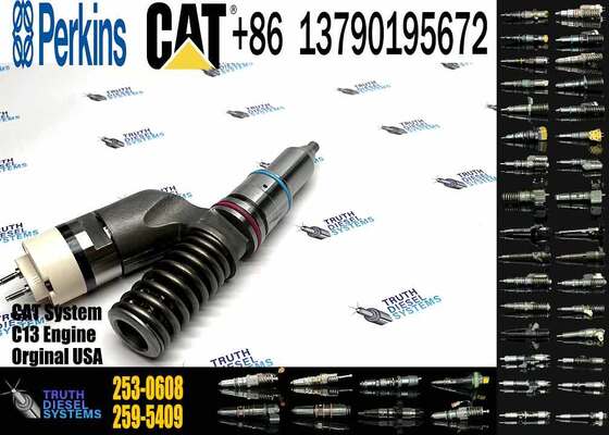 Genuine Brand New for C-aterpillar C13 Fuel Injector 250-1309 249-0705 10R-3147 10R-2977 10R-1305 253-0608 Construction Machinery Parts