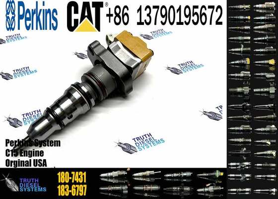 Common Rail Diesel Injector 180-7431 198-6605 for Cater-pillar 3126E 3126B Engine New