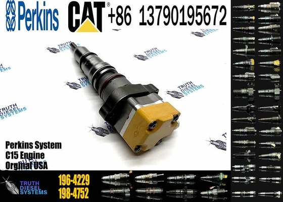 Engine Fuel Injector 10R0782 10R-0782 196-4229 1964229 for Cater-pillar Excavator Parts 3126B Engine Injector Assembly