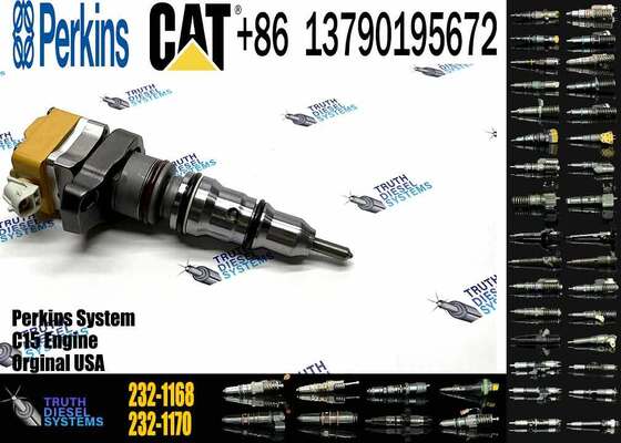 C-AT 3408E 3412E Diesel Engine Parts 232-1168 0001325663 10R1266 232-1183 232-1173 174-7528 2321168 Fuel Injector