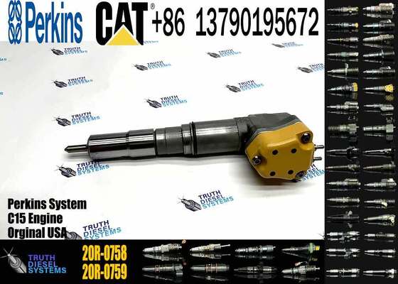 Excavator Injector 20R-0758 20R0758 232-1175 2321175 174-7526 1747526 159-0835 for 3126 Engine Parts Diesel Nozzle Assembly