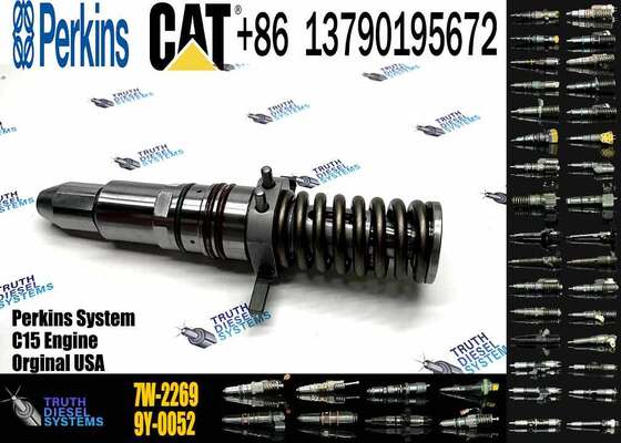 New Diesel Engine Injector 7W-2269 7C-4174 7E-3384 7C-9577 7E-8836 7E-3382 7C-4184 for Cater-pillar C3512A Common Rail Steel