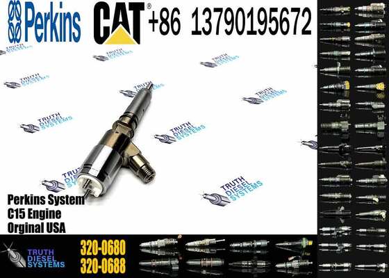320D Diesel Common Rail Fuel Injectors 10R-7672 320-0680 for C4.4 C6.6 Engine 2645A747