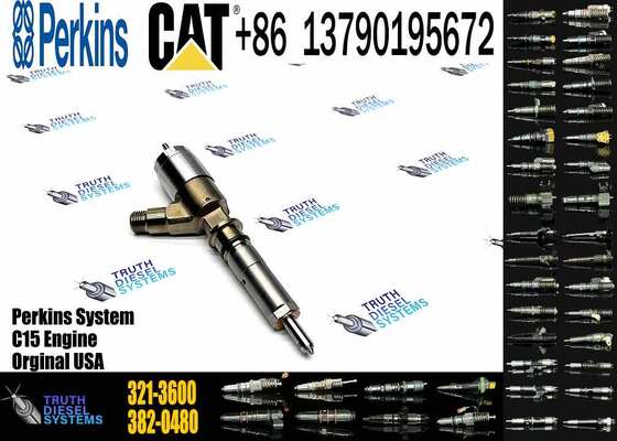 New Quality Common Rail Fuel Injector 321-3600 2645A753 10R7938 Engine Fuel Injector for Engine C6.6 C6.4 C4.4