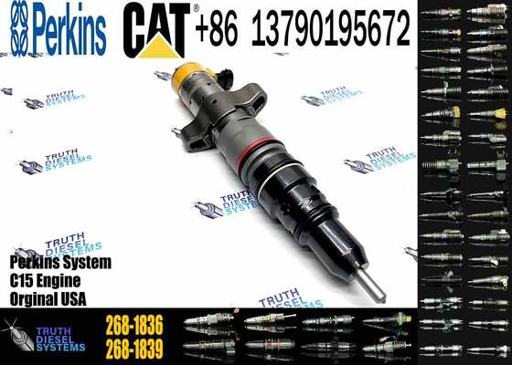 High Quality Common Rail Injector 268-1835 268-1836 259-1411 295-9166 276-8307 for CAT C7 C9 Engine