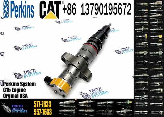 New C-aterpillar for CAT C9 Engine Fuel Injector Model 557-7637 573-4231 577-7633 for Diesel Fuel