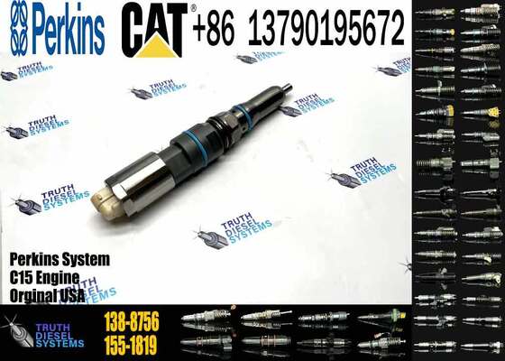 For C-a-t 138-8756 1388756 Excavator Parts E336E C9.3 Engine Injector 460-8213 20R-5075 460-8213 456-3509 20R5075 4563509
