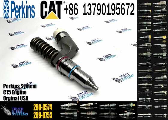 Diesel Fuel Injector 253-0615 2530615 Fuel Injector 280-0574 291-5911 254-4183 for C15 C18 Excavator Engine Engine Parts