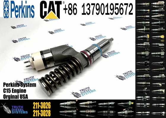 C15 C16 C18 3406E/3456 Diesel Fuel Injector 211-3025 10R-0955 211-3026 Common Fuel Injector Excavator Parts 10R-0724 10R-9787