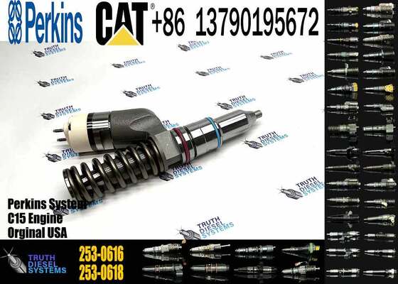 Excavator Loader Bulldozer Truck Engine Parts Fuel Injector 249-0713 253-0616 288-2077 326-4700 20430583 21458369 for Cat