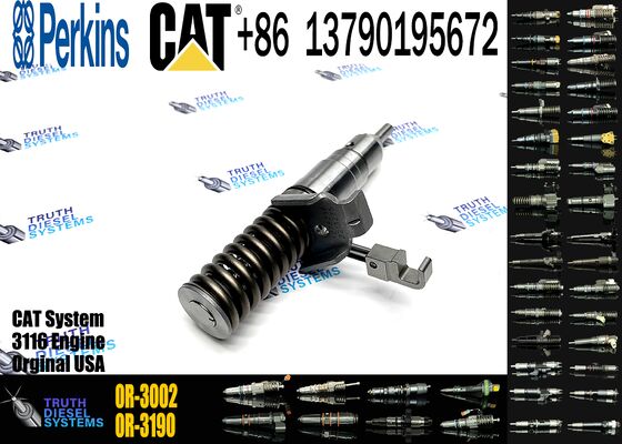 New Fuel Injector 127-8207 0R-8475 OR-8475 9Y-4982 7E-8727 OR-3002 0R-3002 for C-aterpillar Industrial 3114 CB434 CP563 05531