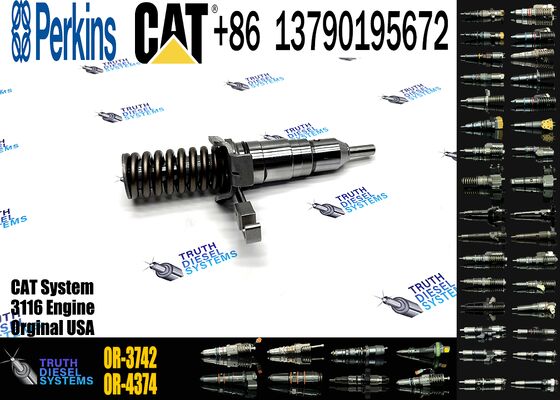 Fuel Injector 127-8209 Compatible for Cat Excavator 200B 3114 Parts Made in Diesel Injector 0R-3742 7E-9585 0R-8483 4P-1734