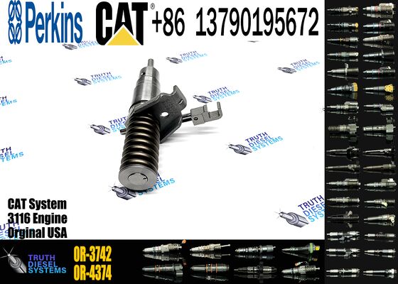 Fuel Injector 127-8209 Compatible for Cat Excavator 200B 3114 Parts Made in Diesel Injector 0R-3742 7E-9585 0R-8483 4P-1734