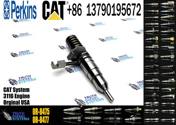 New Fuel Injector 127-8207 0R-8475 OR-8475 9Y-4982 7E-8727 OR-3002 0R-3002 for C-aterpillar Industrial 3114 CB434 CP563 05531